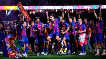 مبابي ويامال في الهجوم، برشلونة يسيطر على التشكيل المثالي لـ الدوري الإسباني